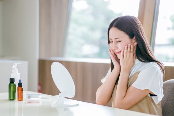 椿油を使ったスキンケア