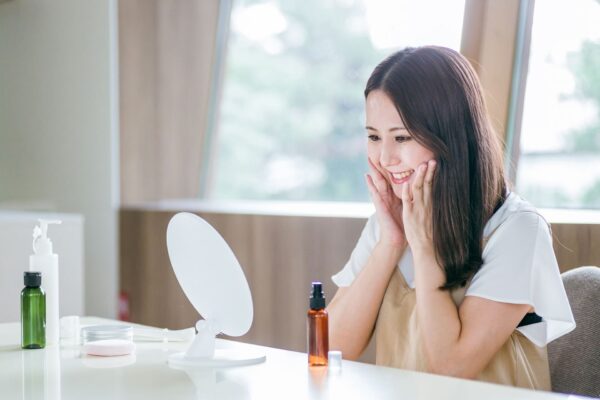 肌の水分量を上げる正しいスキンケア