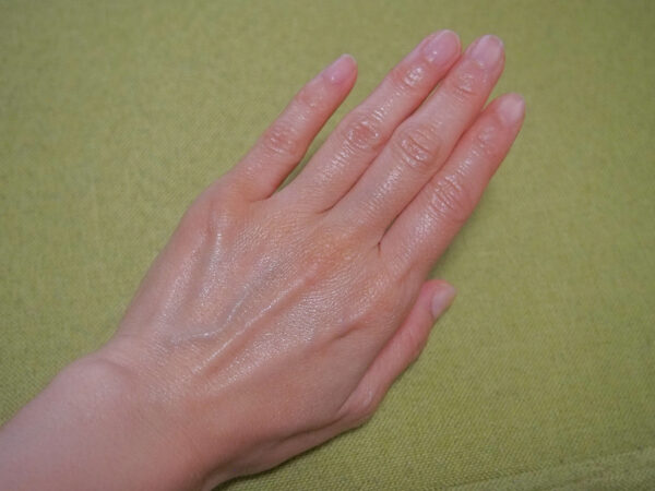 最初は若干油っぽく