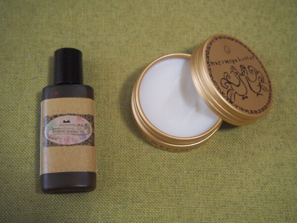 アプリコットカーネルオイルとブレンド