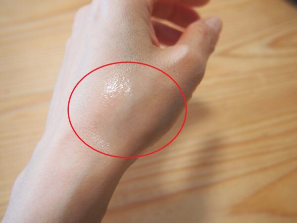 テクスチャーはさらさら