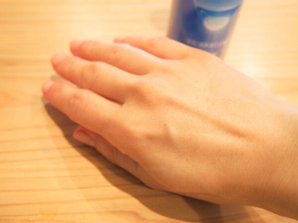 すーっとなじんでいきました