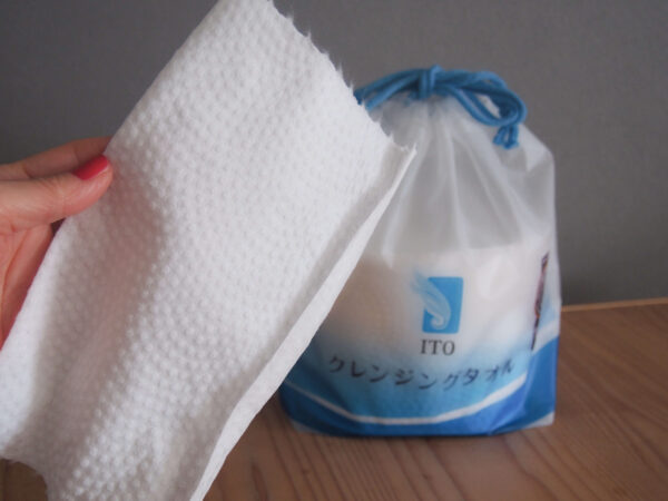 ITOのクレンジングタオルを試してみた