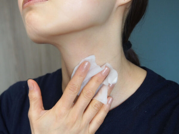 首＆デコルテにも