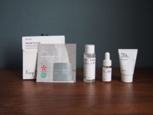 アヌアの人気スキンケアライン・ドクダミシリーズの使う順番は？ニキビに効果がある？