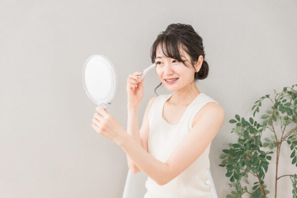 涙袋がないことを活かすメイク