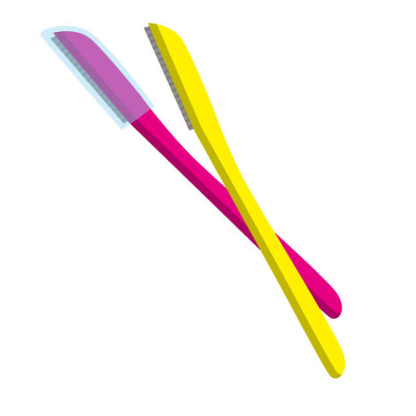 カミソリを使うなら「顔用のL字カミソリ」