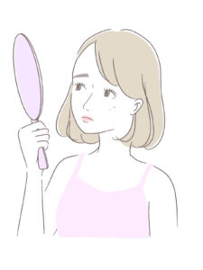 【経過】治りにくく、跡に残りやすい